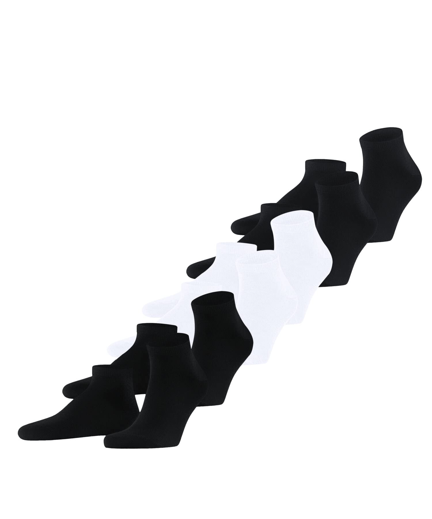falke-happy-herren-sneakersocken-baumwolle-wei-39-42-6-paar image 7