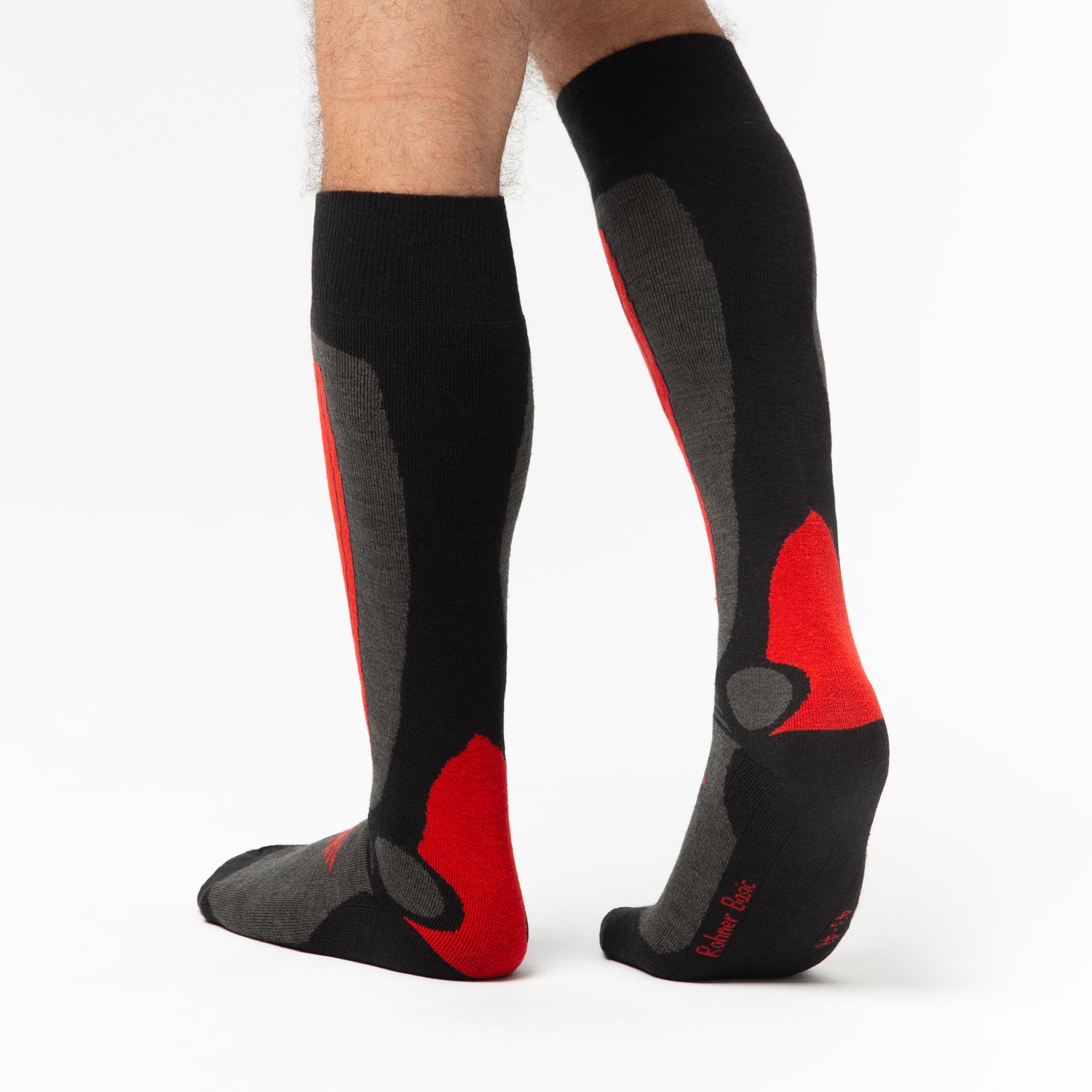 rohner-ski-socken-10er-pack-grau-warm-skisocken image 7