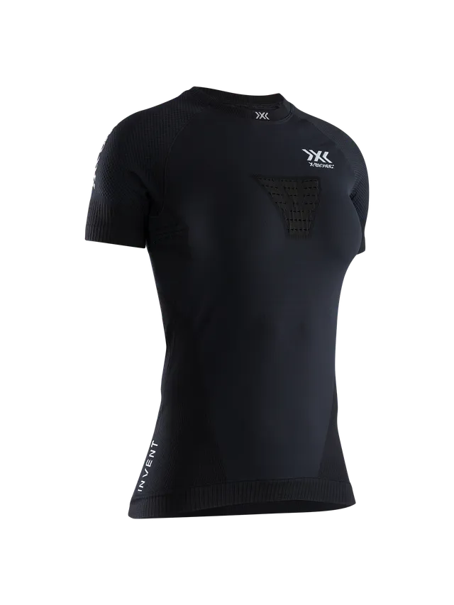 x-bionic-invent-4-0-running-shirt-damen-opal-black-arctic-white image 1