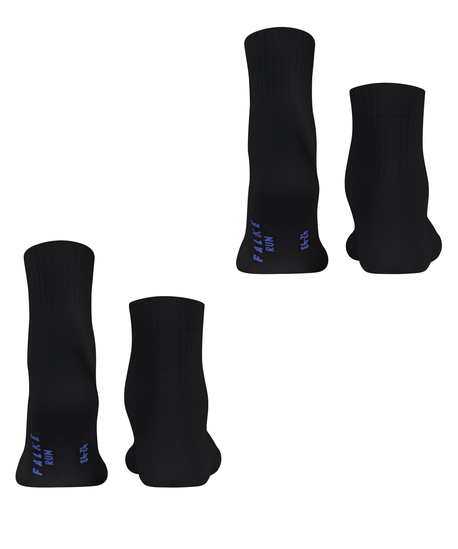 falke-ru4-run-2-pack-sneaker-socken-wei-39-41 image 2