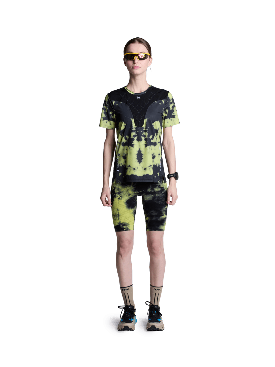 x-bionic-corefusion-run-shirt-ss-damen-laufshirt-tie-dye-electric image 2