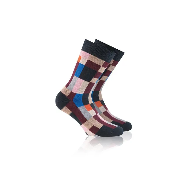 rohner-fashion-socken-marine-multicolor-baumwolle-39-42 image 1