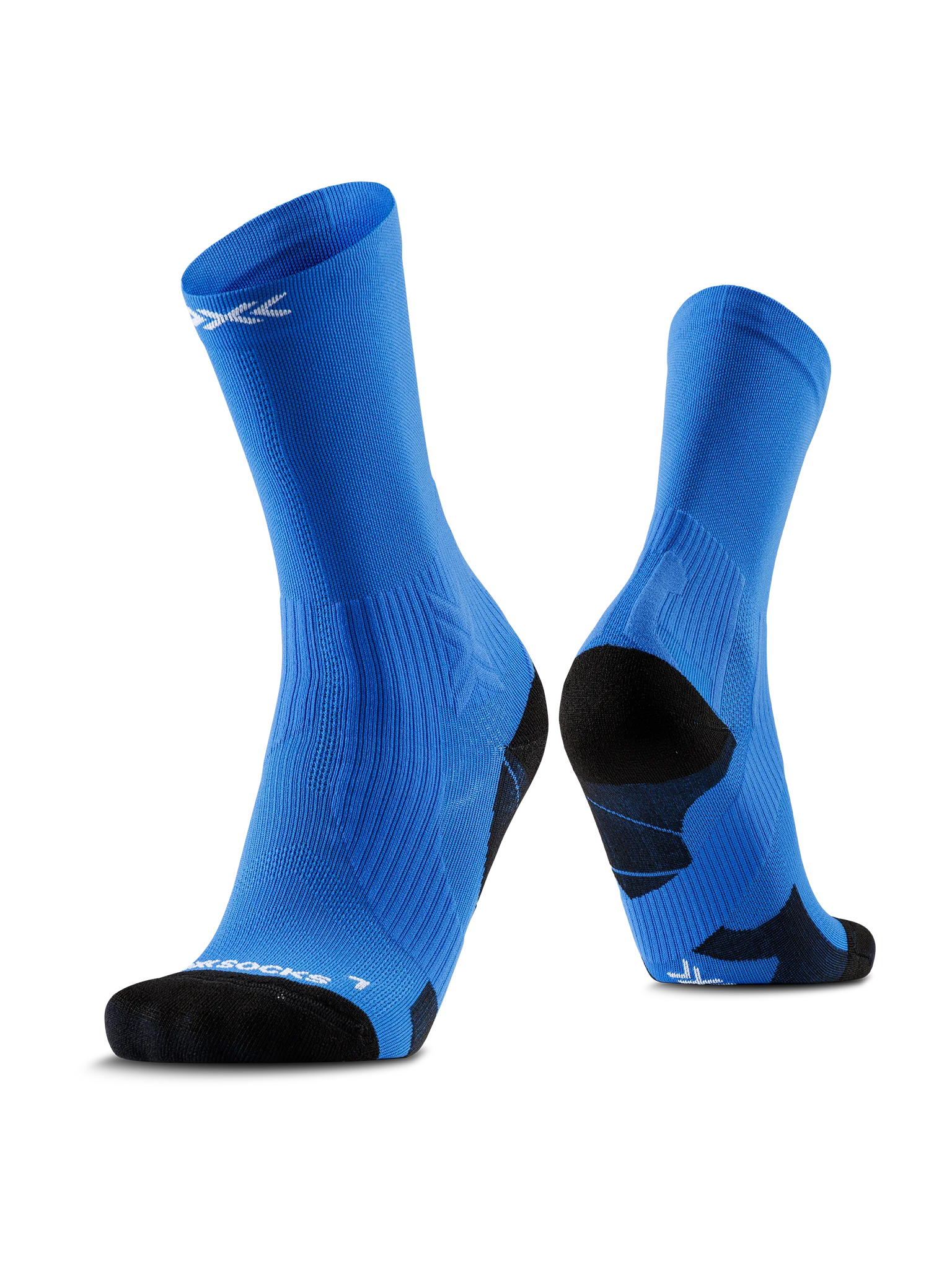 x-socks-run-perform-crew-laufsocken-electric-blue-42-44 image 1