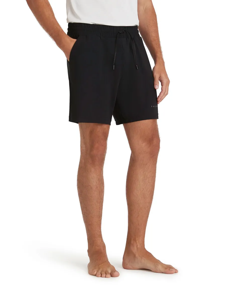 falke-true-motion-yoga-shorts-herrenshorts-schwarz-m-atmungsaktiv image 1