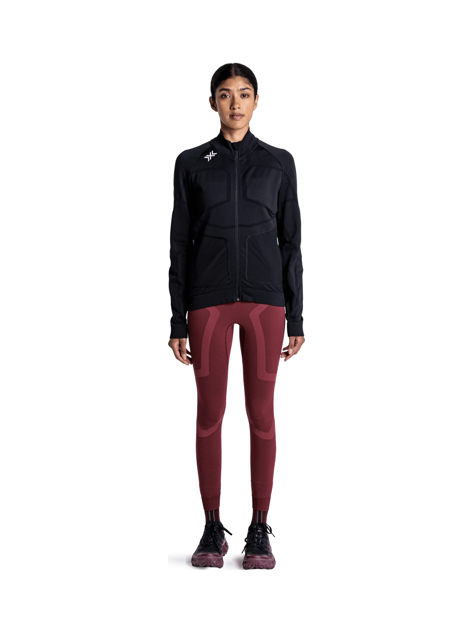 x-socks-x-ential-jacket-damen-sportjacke-schwarz-gr-m-isolierend image 2