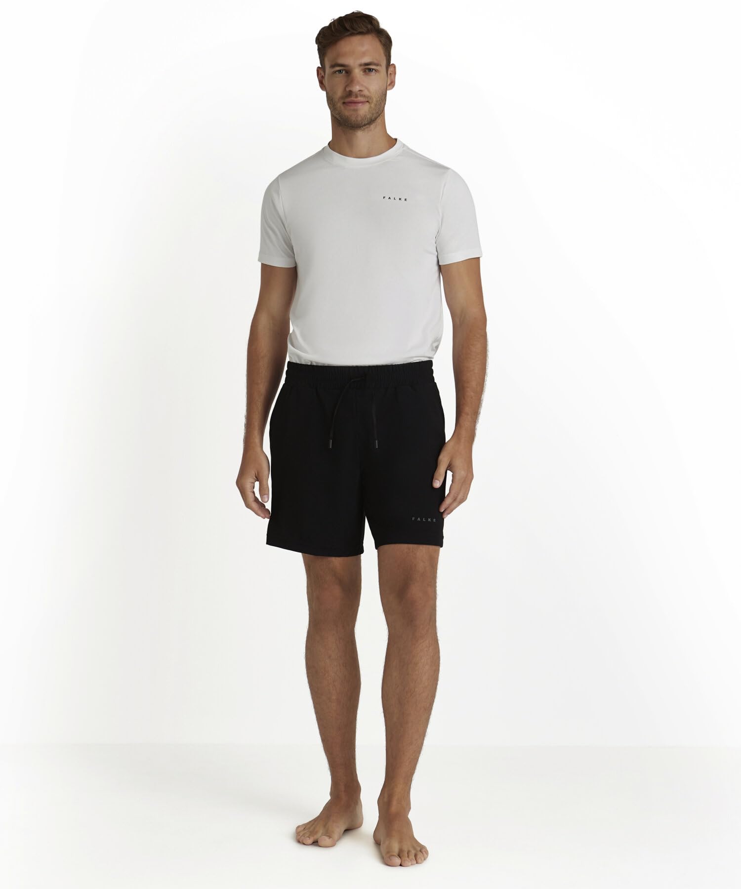 falke-true-motion-yoga-shorts-herrenshorts-schwarz-m-atmungsaktiv image 2