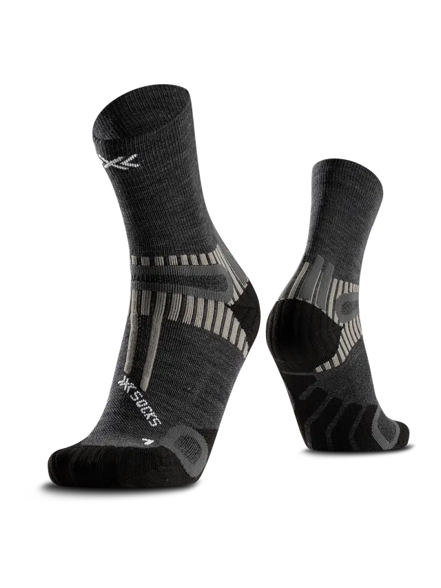 x-socks-hike-perform-merino-ankle-wandersocken-heather-grey image 1
