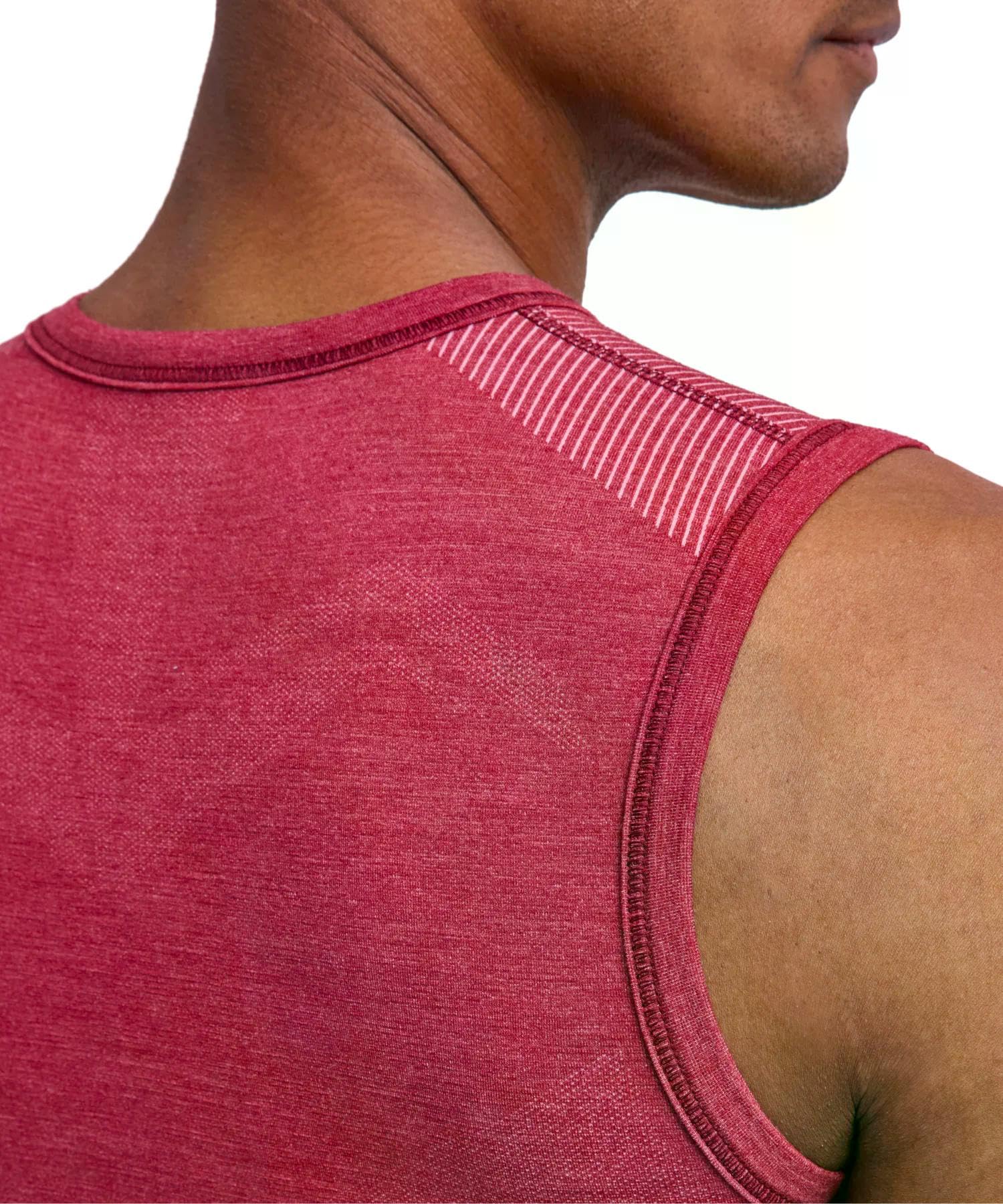 falke-wool-tech-light-singlet-herren-rot-ruby-8830-merino image 5