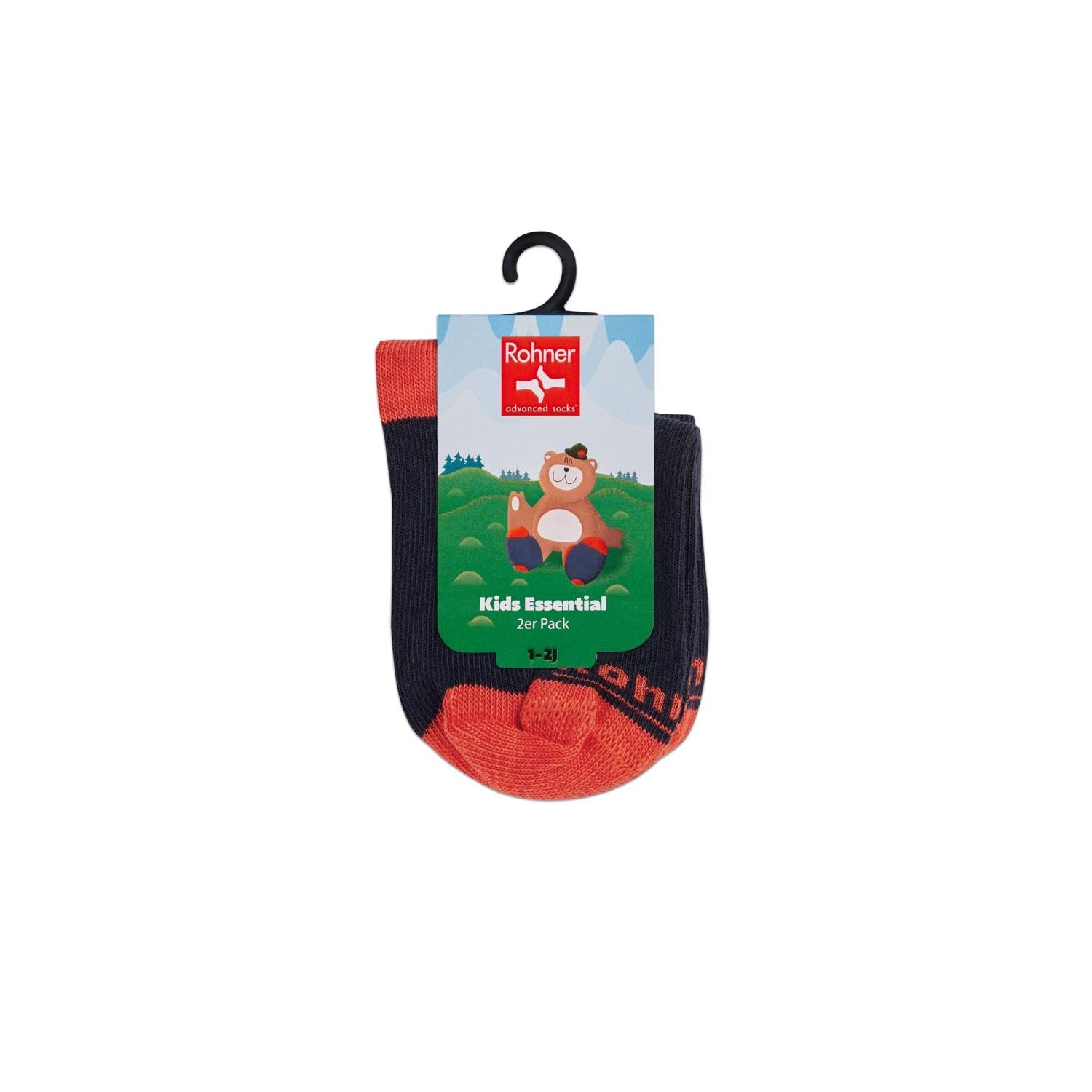 rohner-kids-essential-kindersocken-bio-baumwolle-2er-pack image 1