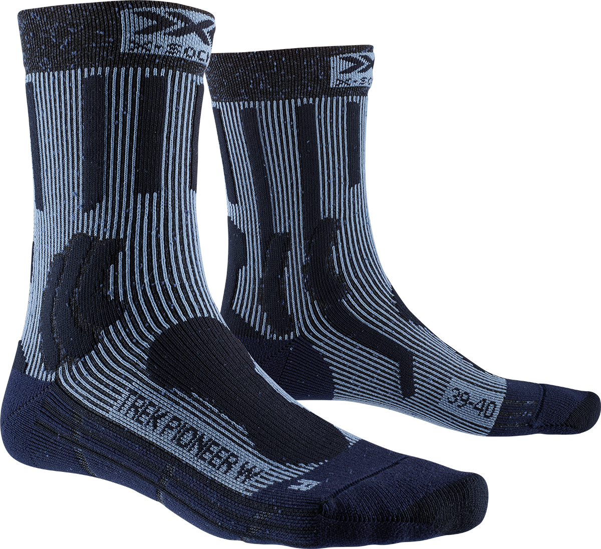 x-socks-trek-pioneer-wmn-wandersocken-schwarz-37-38 image 3