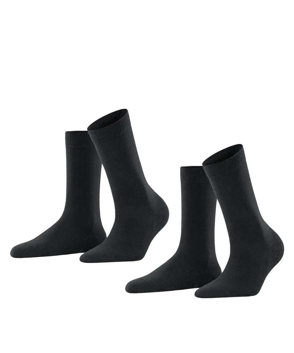falke-softmerino-socken-damen-anthrazit-2er-pack-35-36 image 1