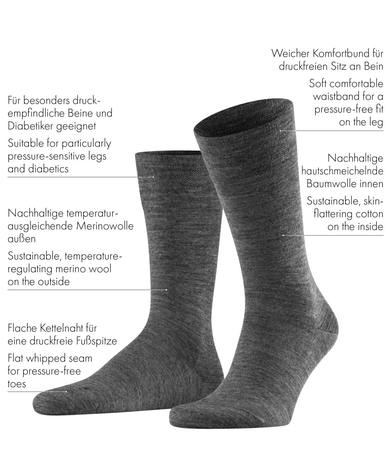 falke-sensitive-berlin-socken-dark-grey-wolle-1-paar image 4
