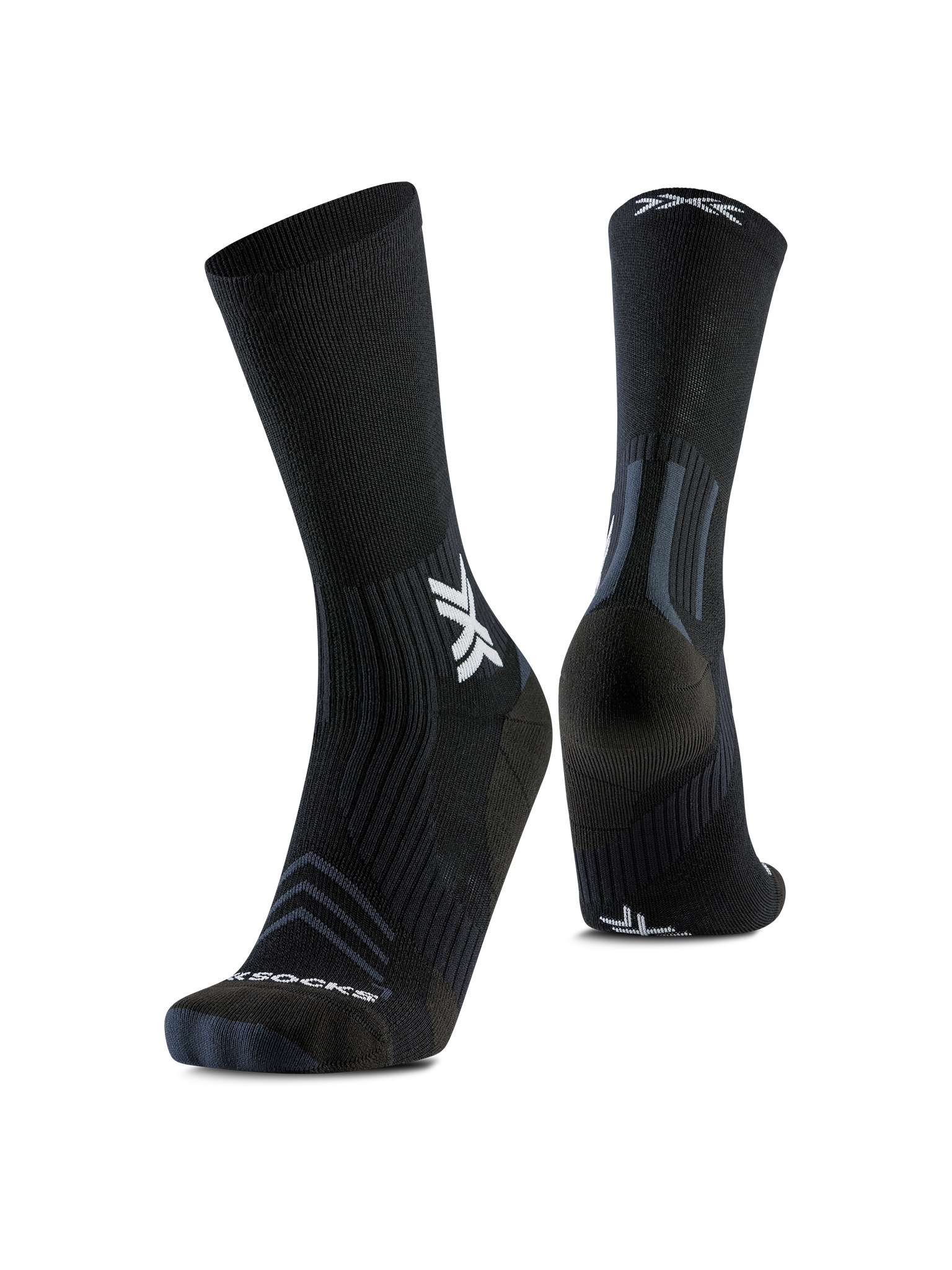 x-socks-run-expert-silk-merino-crew-laufsocken-x-black image 1