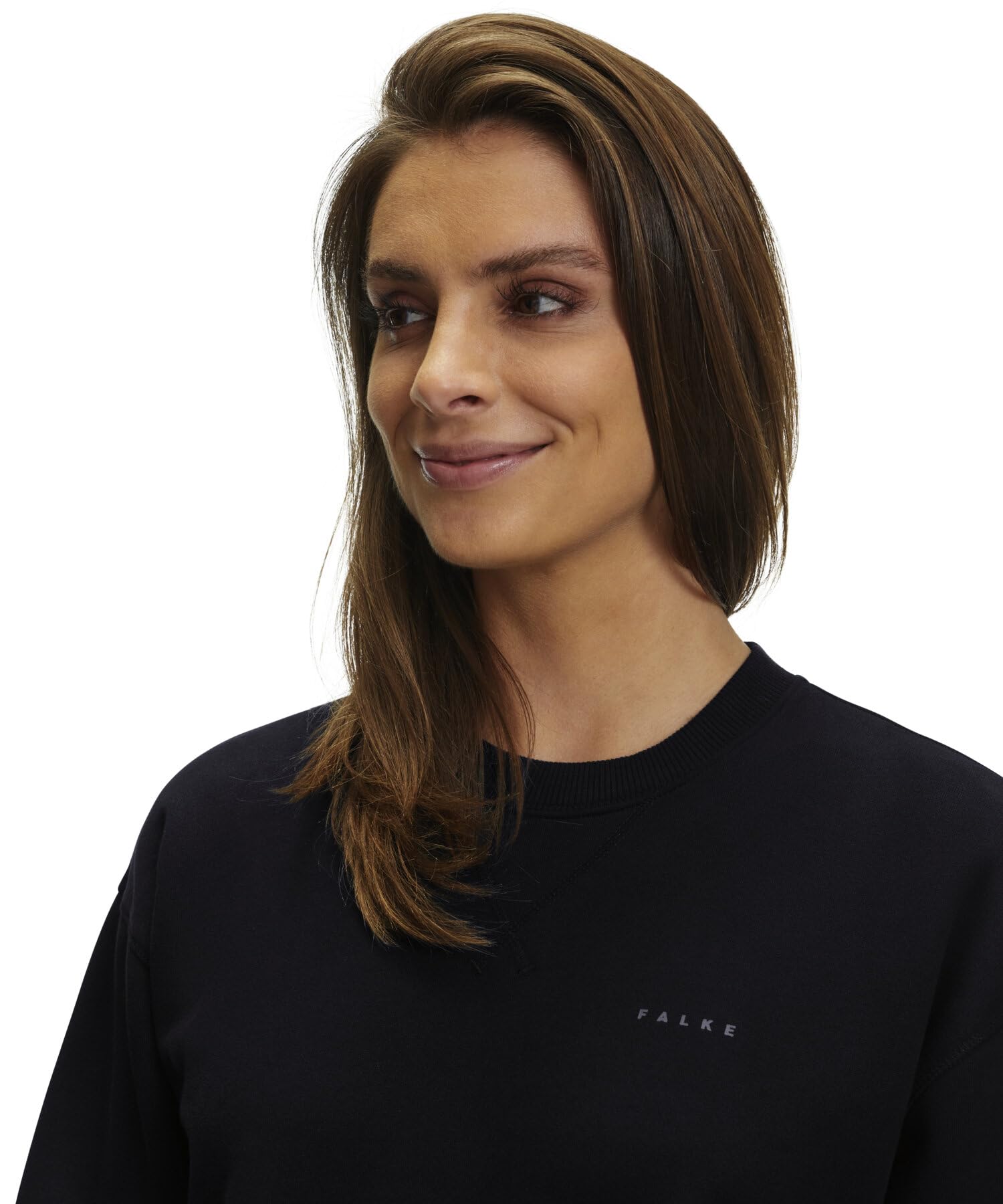 falke-cotton-touch-basic-sweatshirt-damen-blau-weich image 4