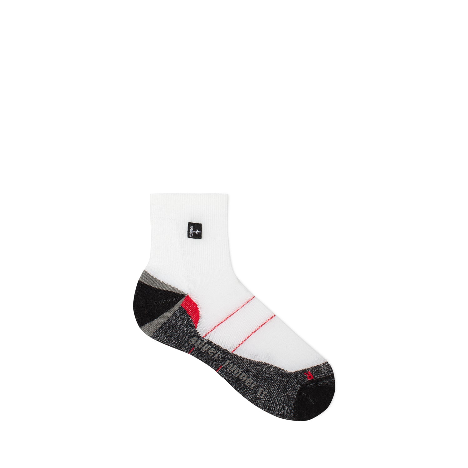 rohner-silver-runner-l-r-ii-laufsocken-antibakteriell-schwarz image 3