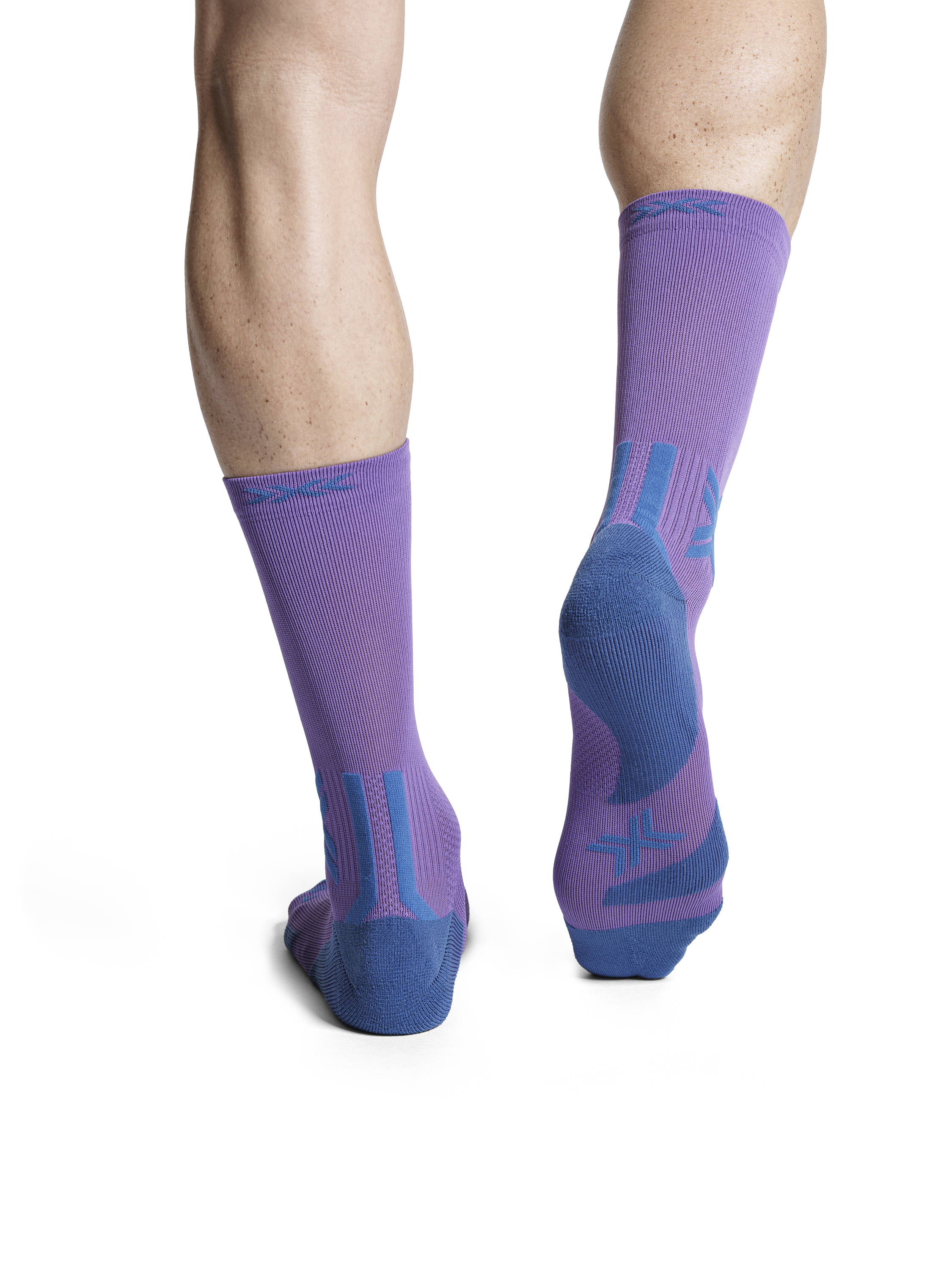 x-bionic-run-discover-crew-laufsocken-neobergine-39-41 image 4