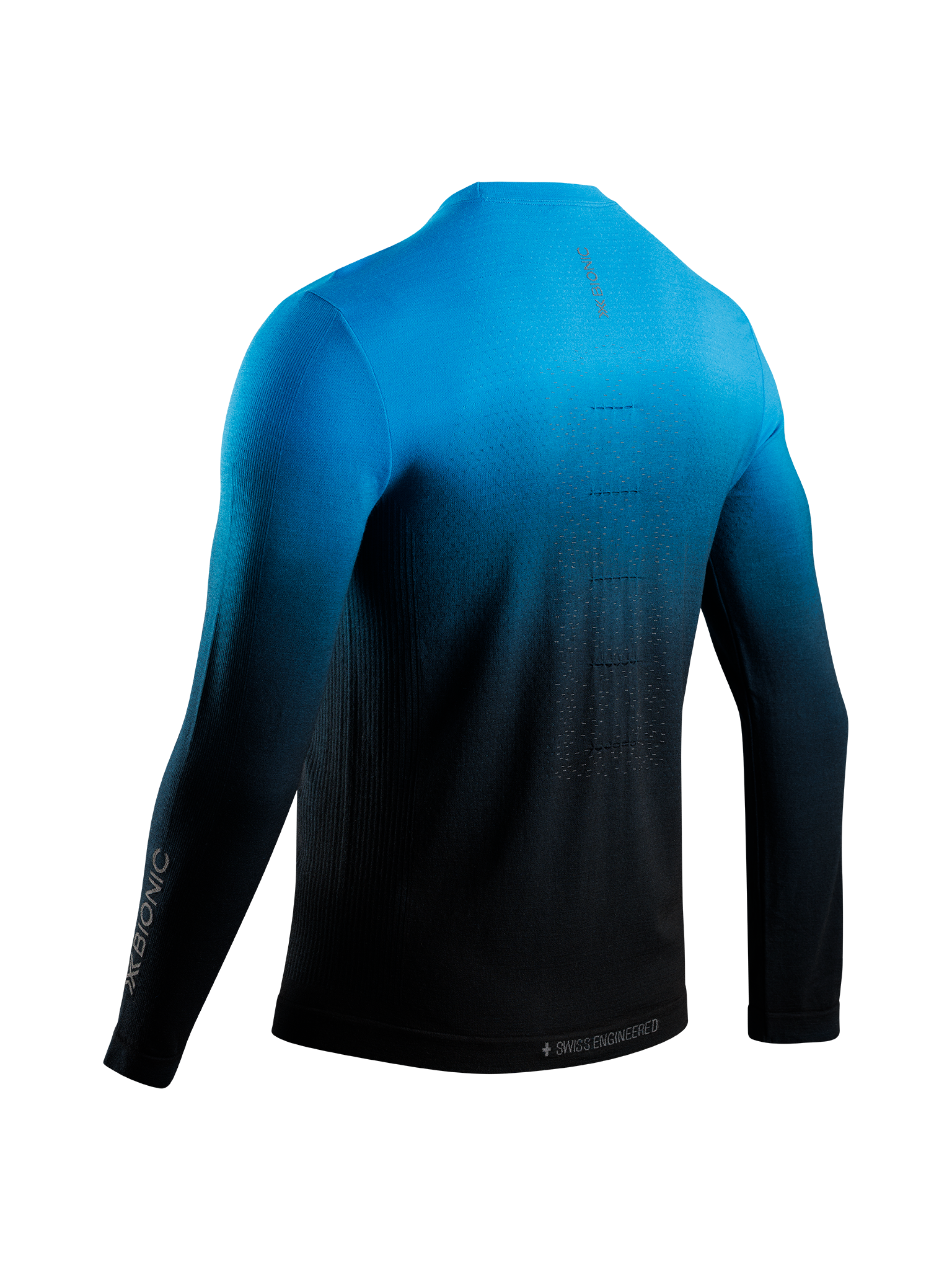 x-bionic-mightywool-shirt-langarmshirt-herren-merino-schwarz image 2