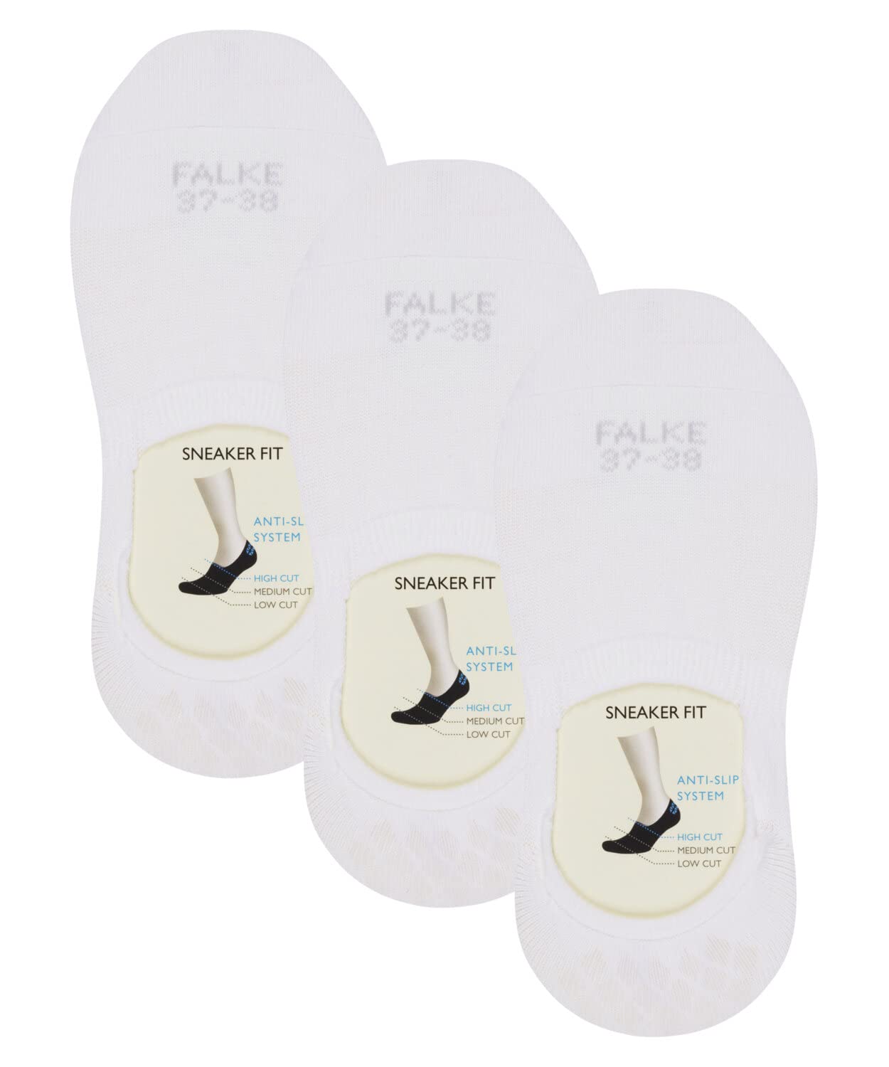 falke-step-invisible-f-linge-damen-schwarz-37-38-3-paar image 4
