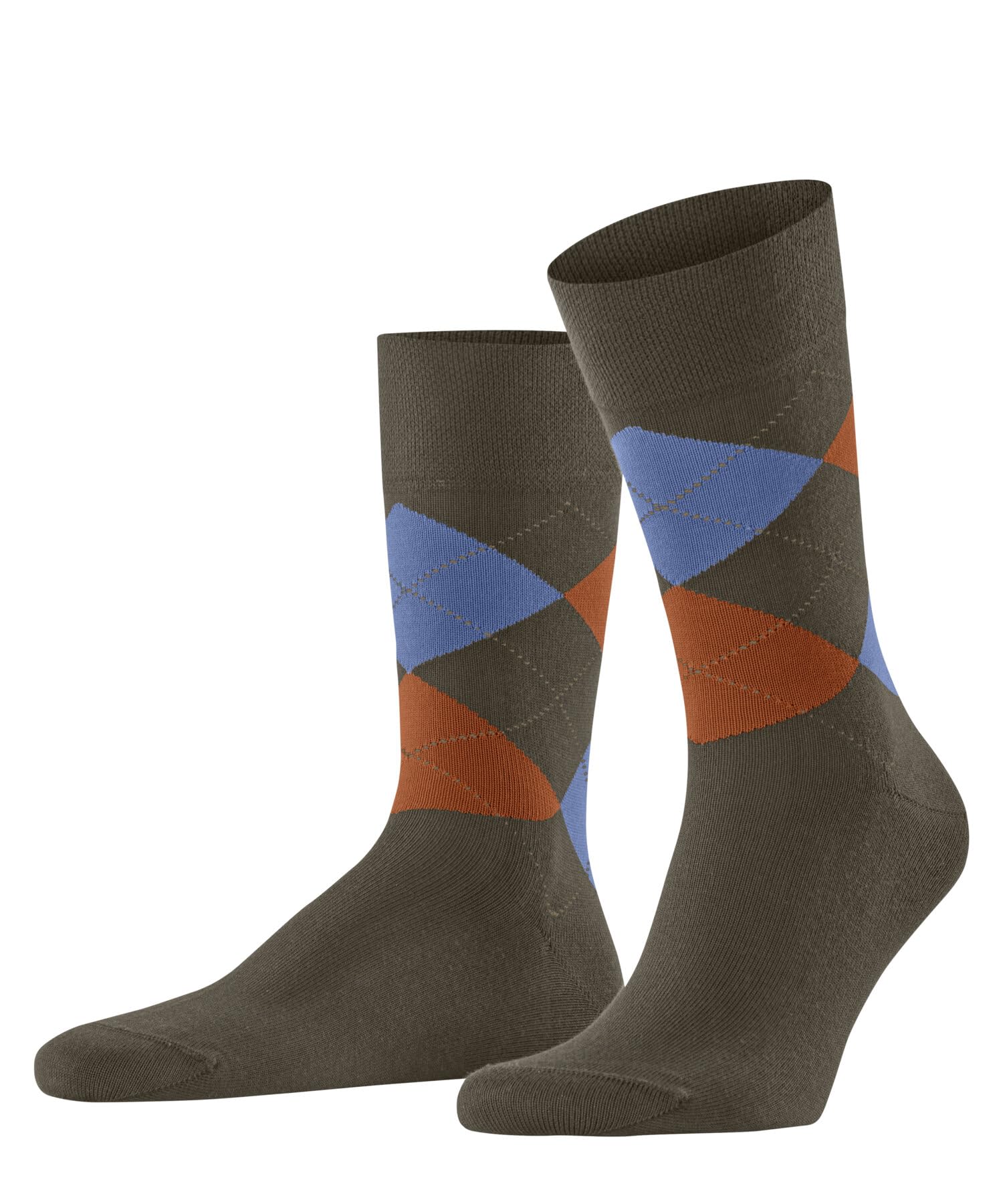 falke-sensitive-argyle-socken-herren-grau-39-42-baumwolle image 8