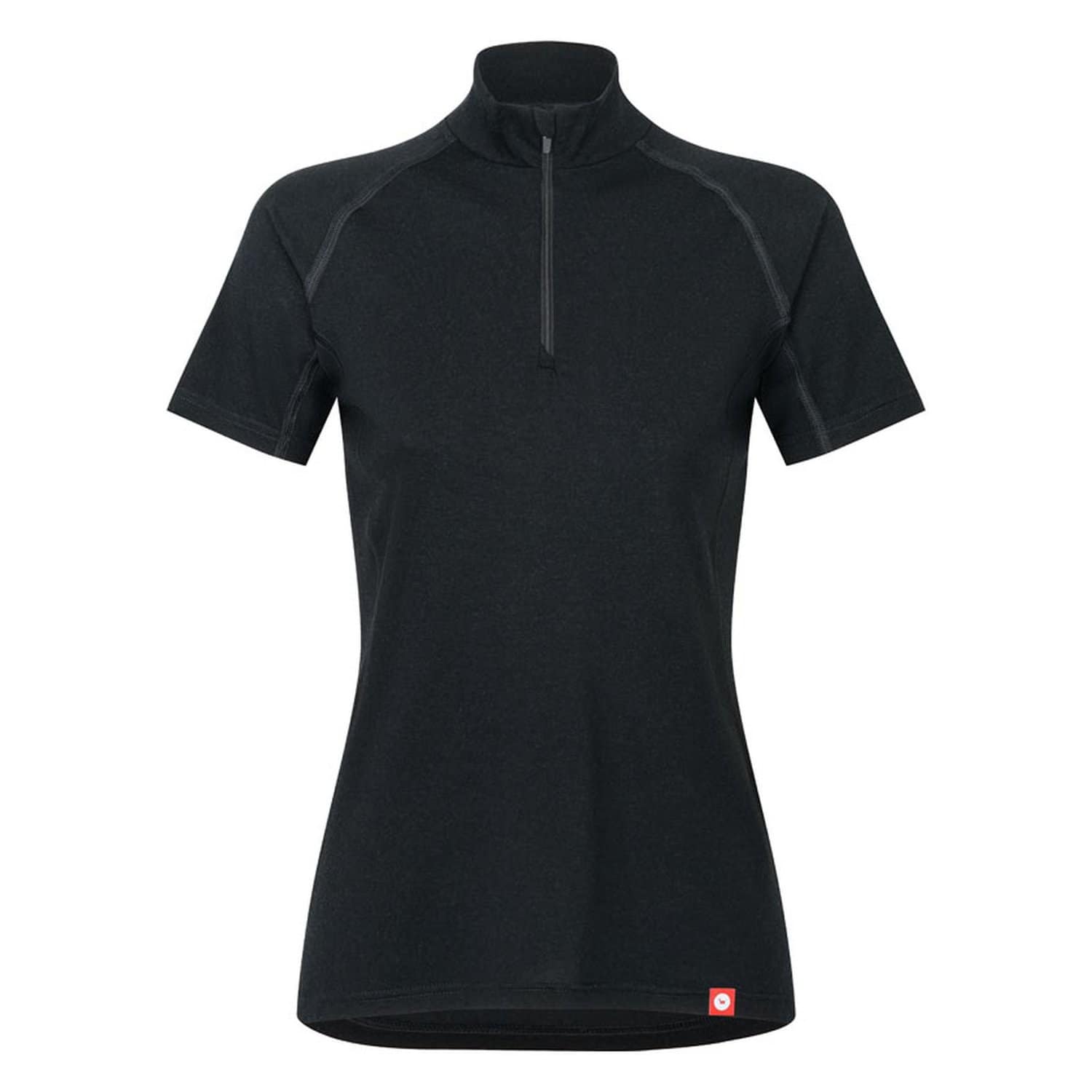 wundersocks-merino-clothing-katy-t-shirt-damen-kurzarm-zip-geruchshemmend image 1