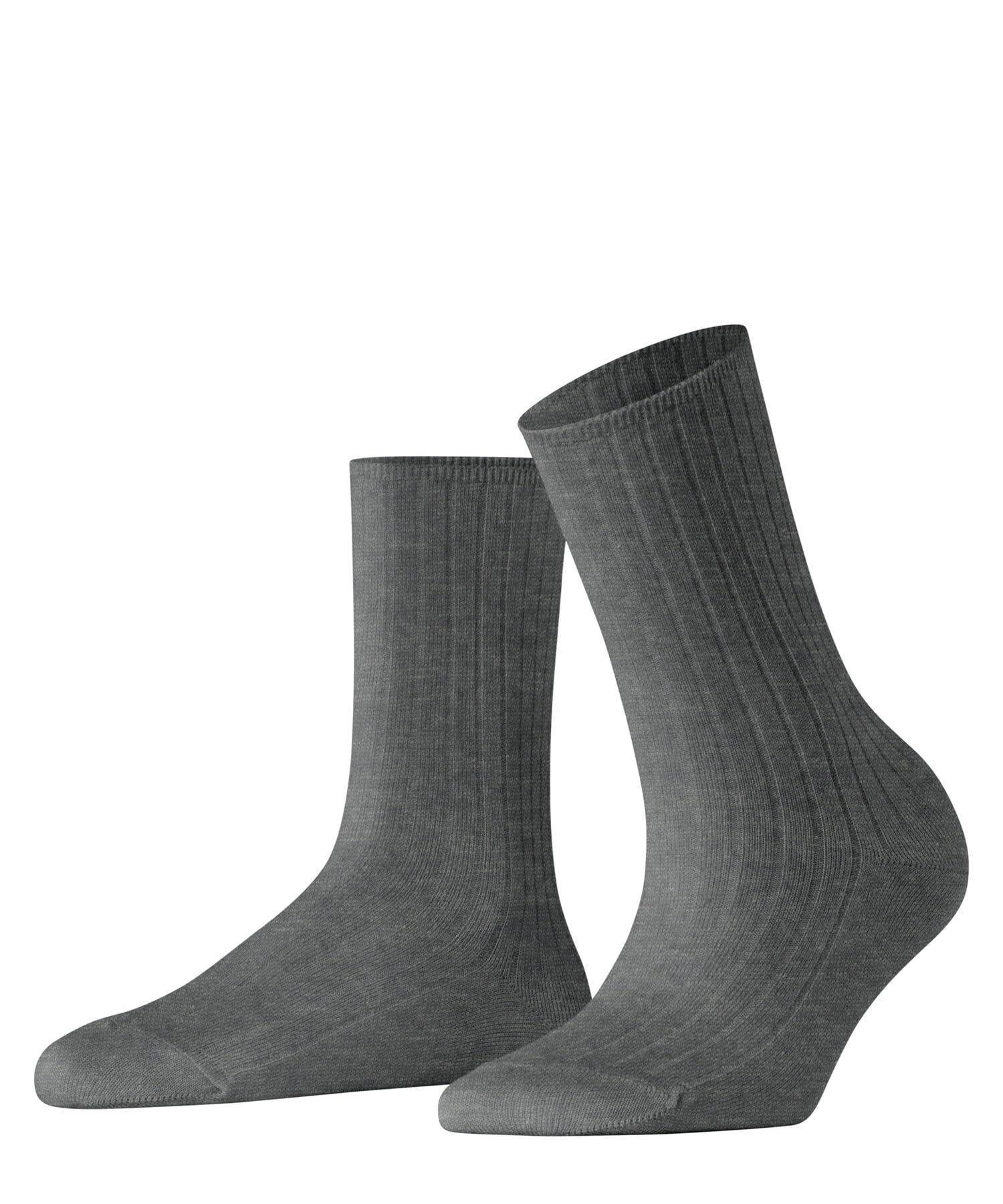 falke-cotton-touch-cotton-rib-socken-grau-39-42 image 1