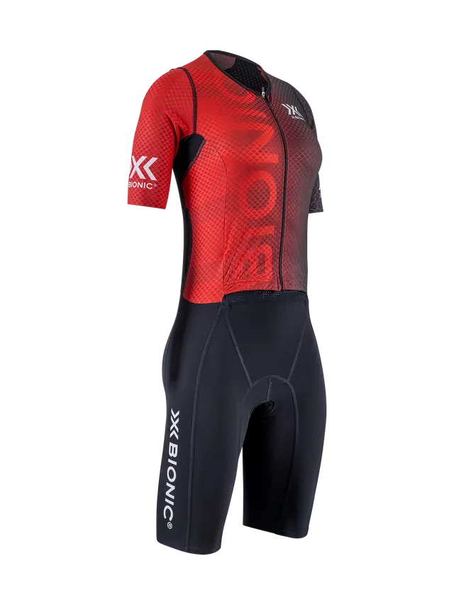 x-bionic-dragonfly-trisuit-5g-wmn-triathlonanzug-red-black-m image 1