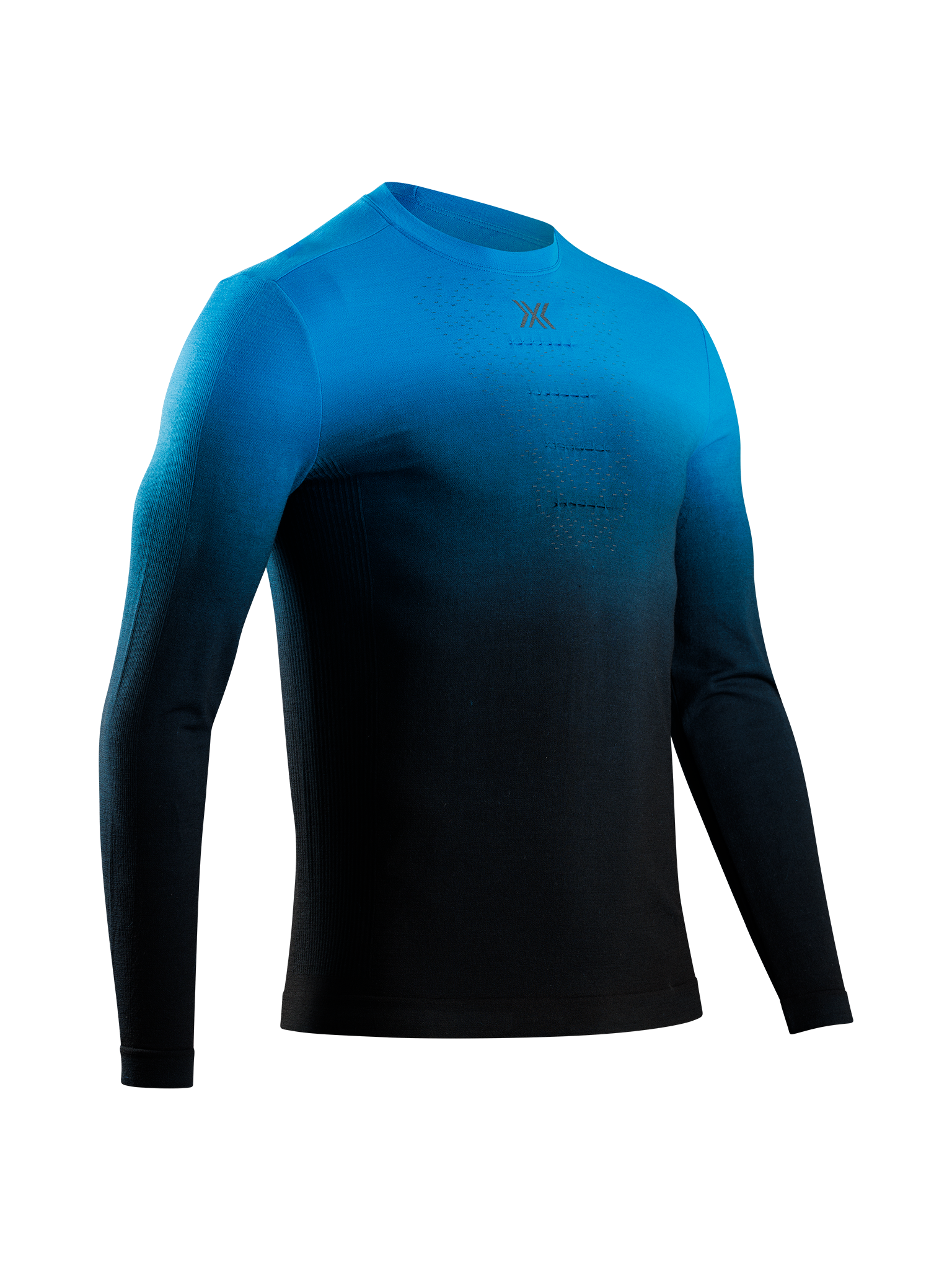 x-bionic-mightywool-shirt-langarmshirt-herren-merino-schwarz image 1