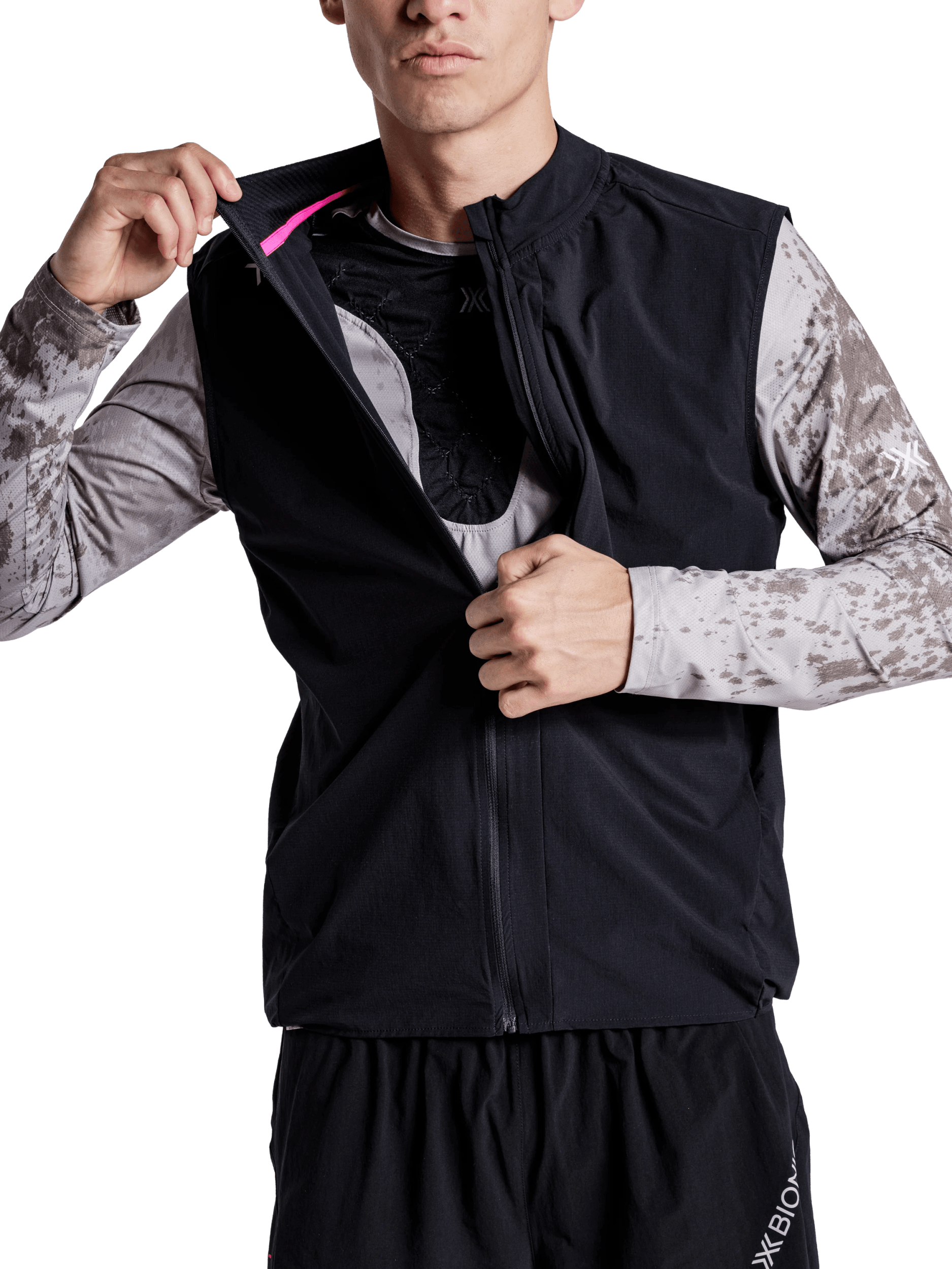 x-socks-corefusion-run-vest-laufweste-x-black-l-winddicht image 6