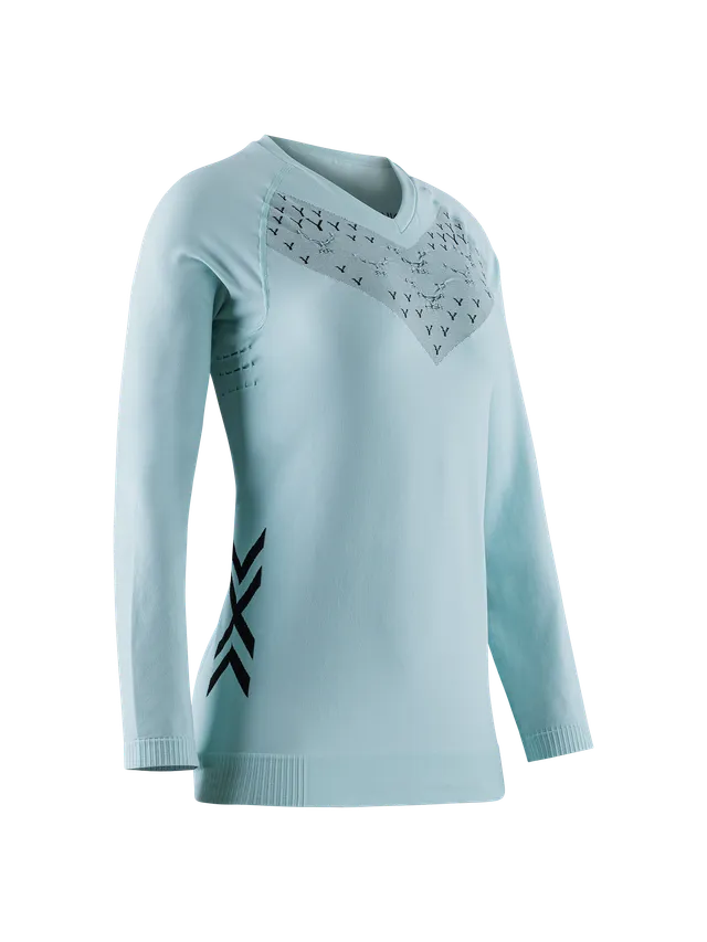 x-socks-twyce-run-shirt-langarm-damen-clearwater-black image 1