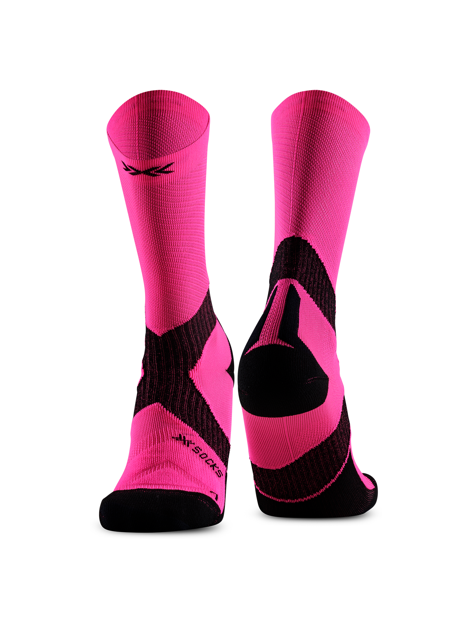 x-socks-bike-expert-crew-radsocken-black-charcoal-merino image 5