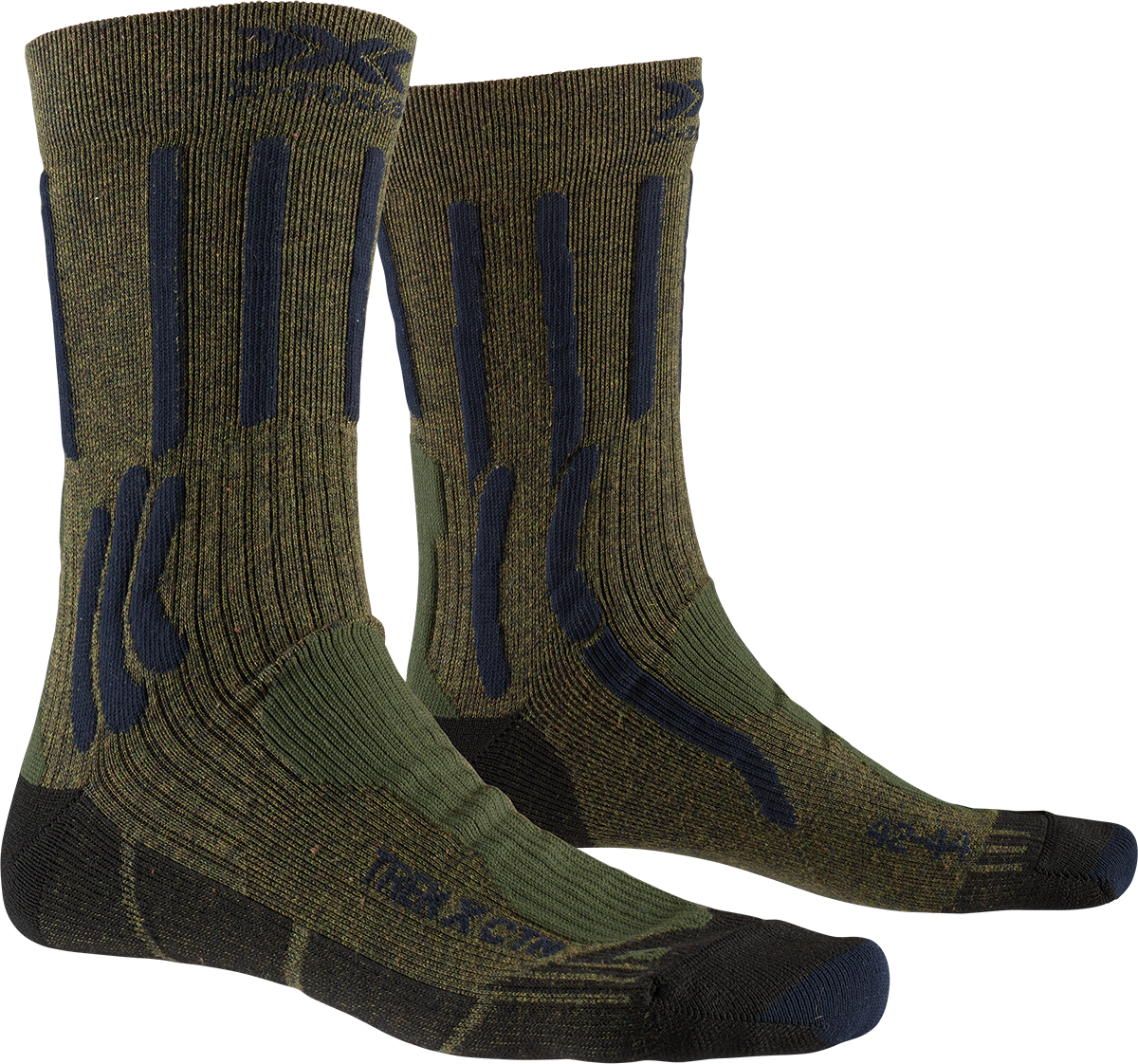 x-socks-trek-x-ctn-trekkingsocken-forest-green-42-44 image 3