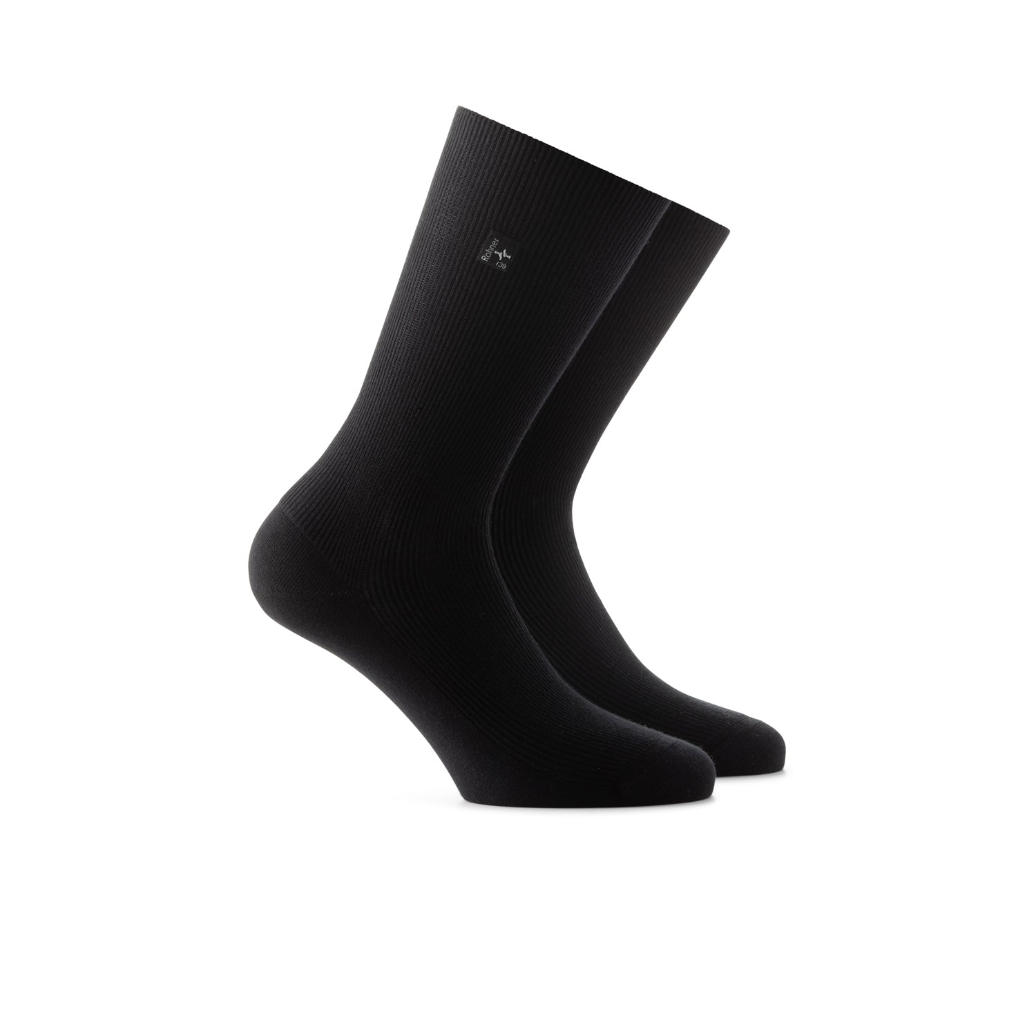 rohner-super-organic-cotton-socken-schwarz-43-44-bio image 1