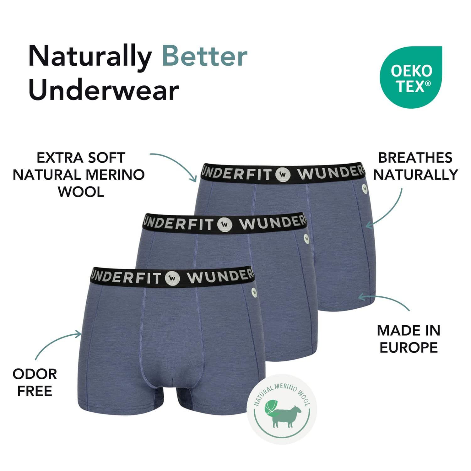 wundersocks-noro-herren-unterhose-merinowolle-3er-pack-100 image 3