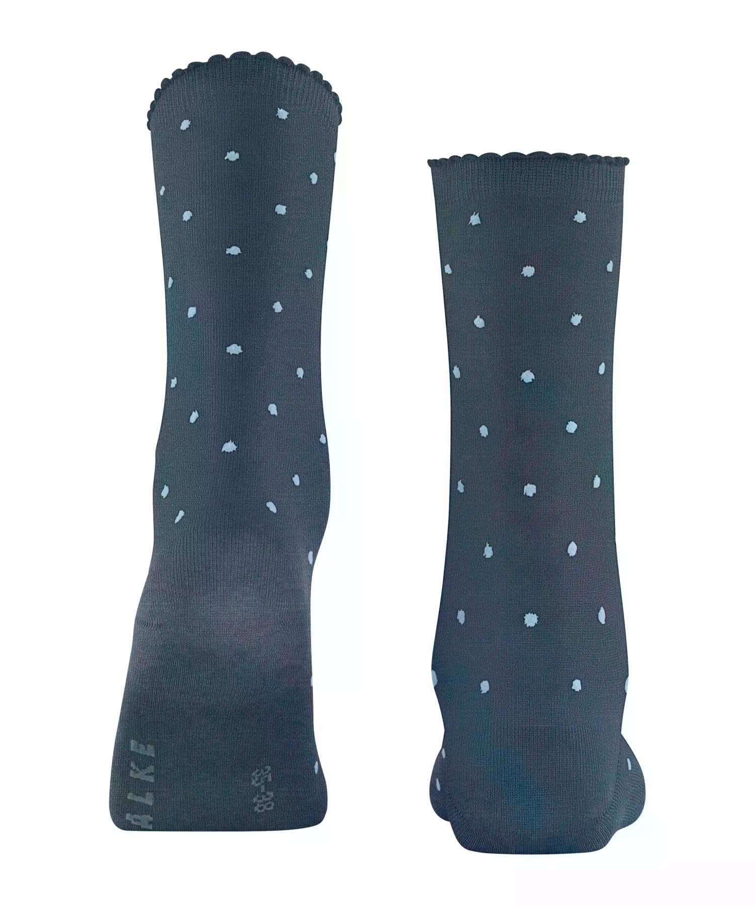 falke-dot-spike-dot-socken-jeans-mel-39-42-baumwolle image 2