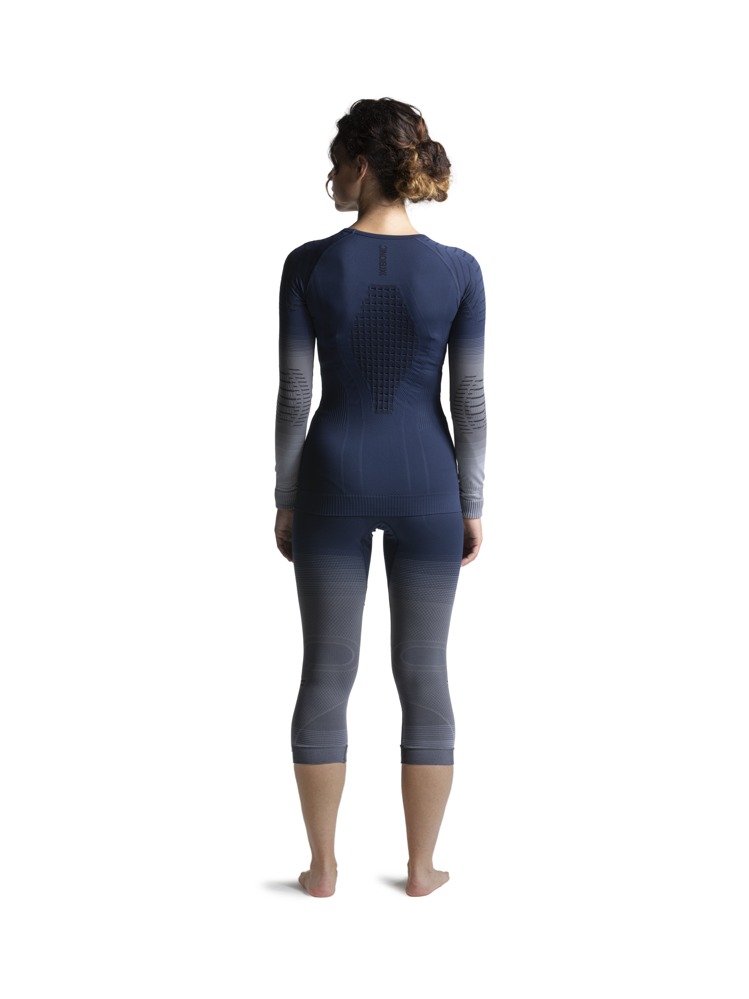 x-socks-invent-graphics-pants-3-4-damen-sporthose-marine-m image 5