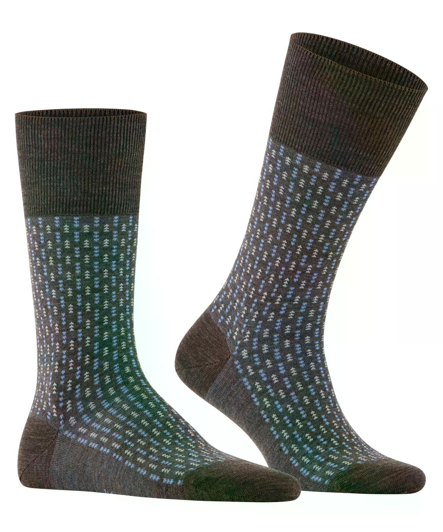 falke-airport-special-edition-socken-brown-mel-45-46-merino image 5