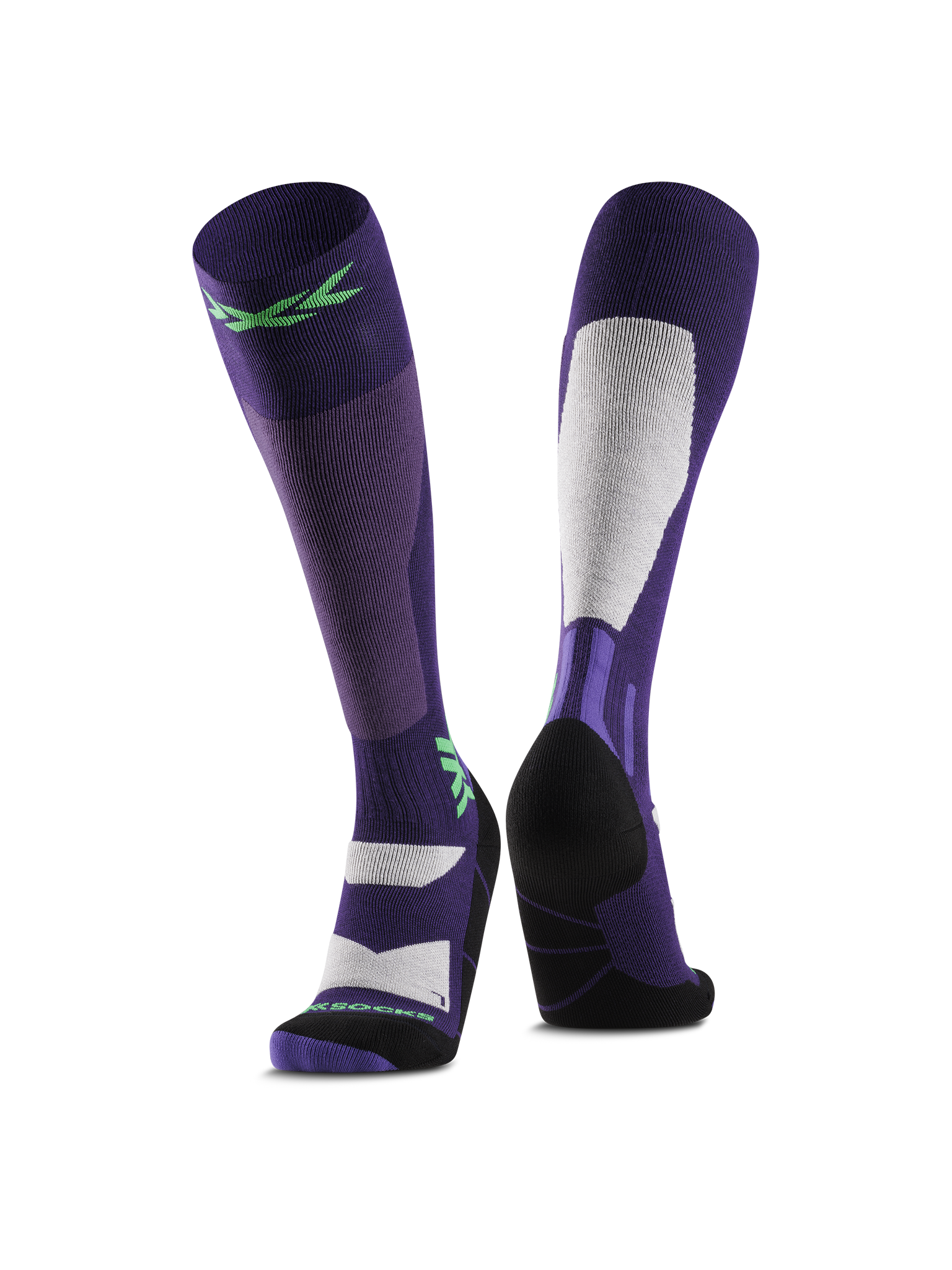 x-socks-snowboard-discover-otc-socken-x-black-light-grey image 5