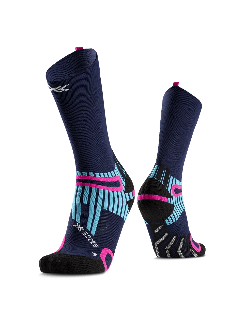 x-socks-hike-anatomix-crew-wandersocken-marine image 1