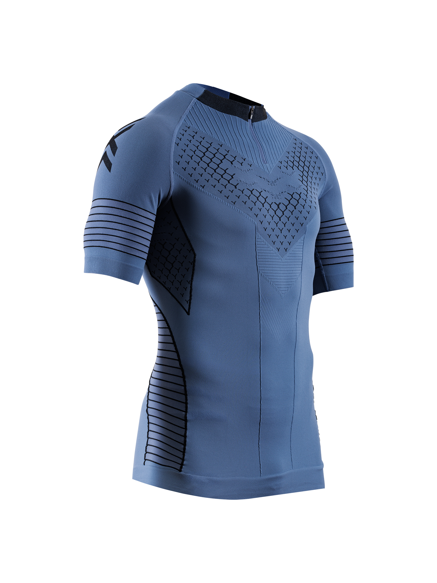 x-socks-twyce-race-shirt-ss-men-laufshirt-black-charcoal image 5