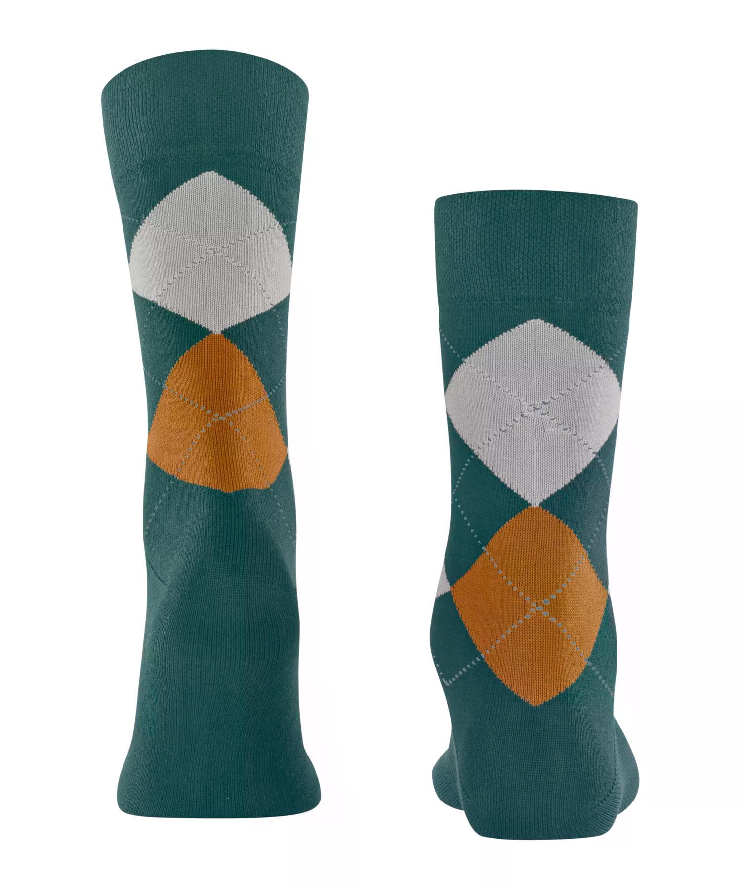 falke-sensitive-argyle-socken-petrol-43-46-baumwolle-rauten image 2