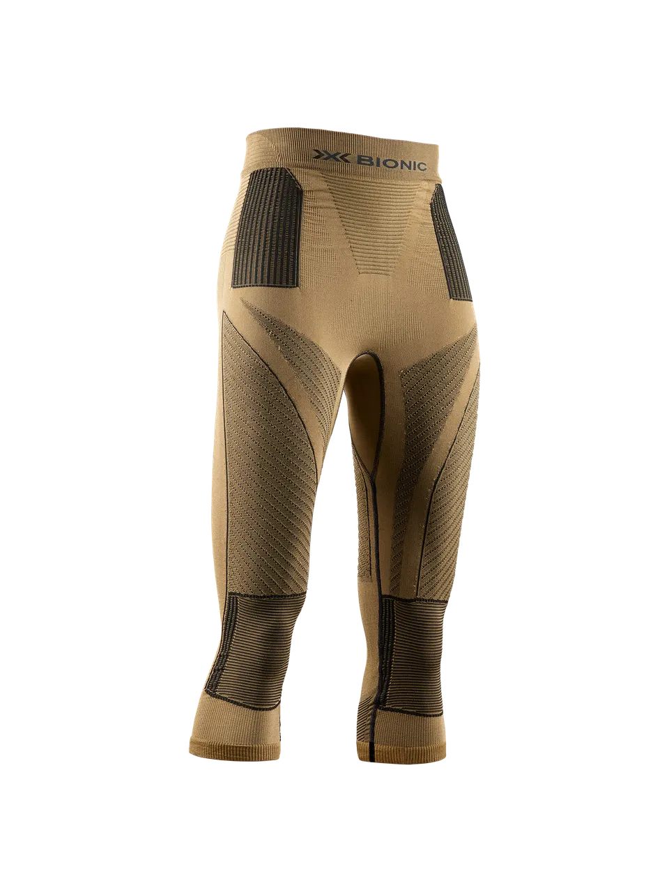 x-bionic-radiactor-4-0-pants-3-4-damen-gold-black-thermoregulierend image 1