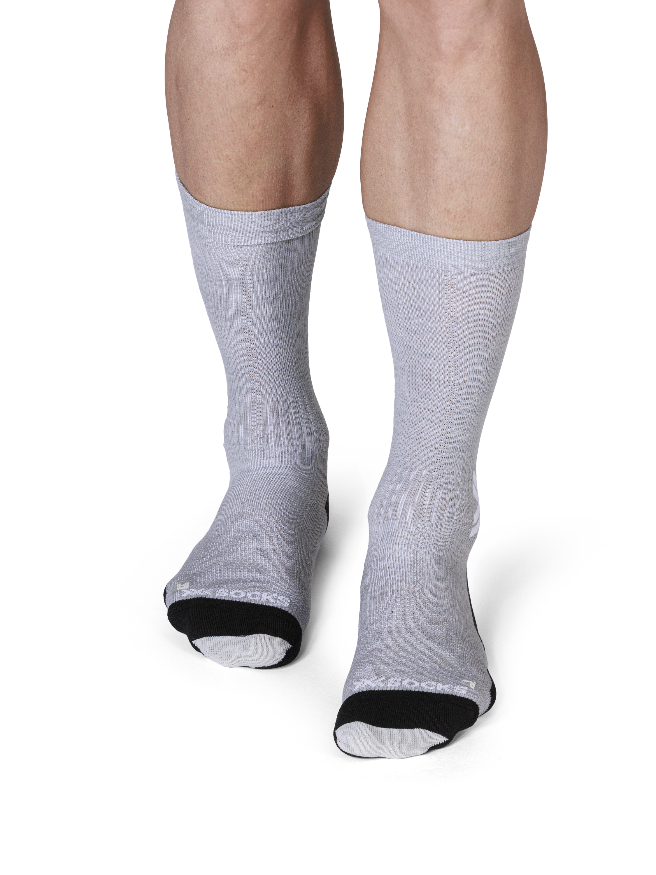 x-socks-run-discover-merino-crew-laufsocken-grau-42-44 image 5