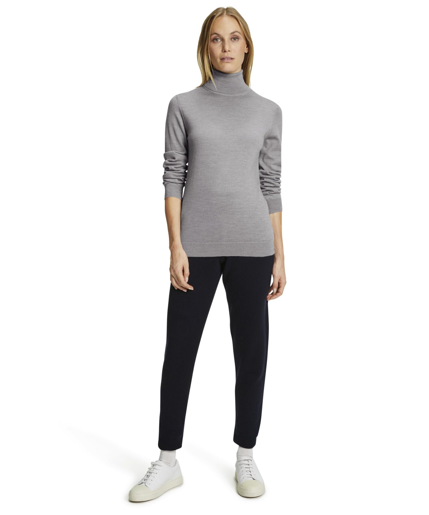 falke-merino-basic-roll-neck-pullover-damen-schwarz-wolle-s image 3