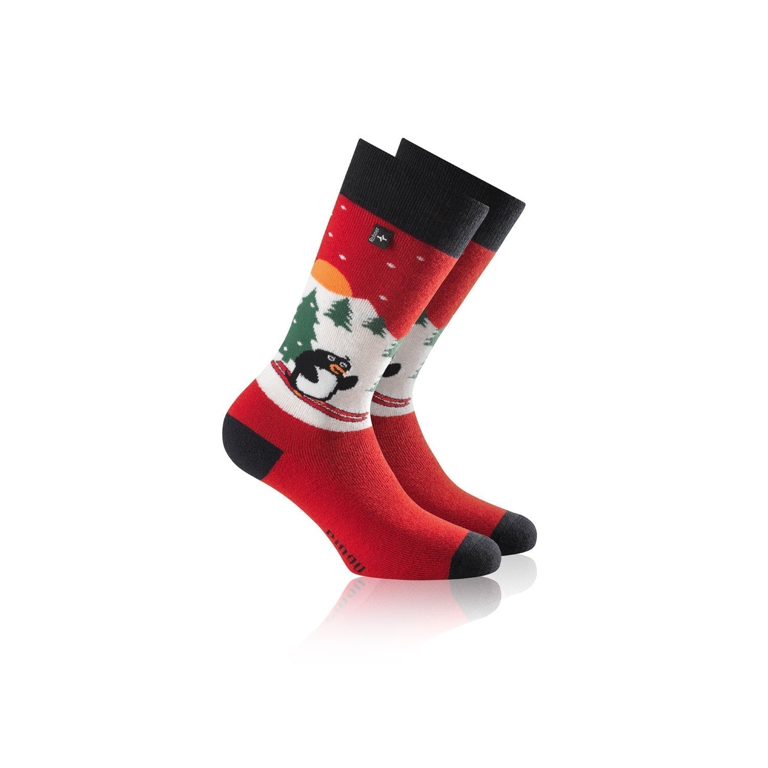 rohner-pinguin-kindersocken-volcano-wollmischung image 1