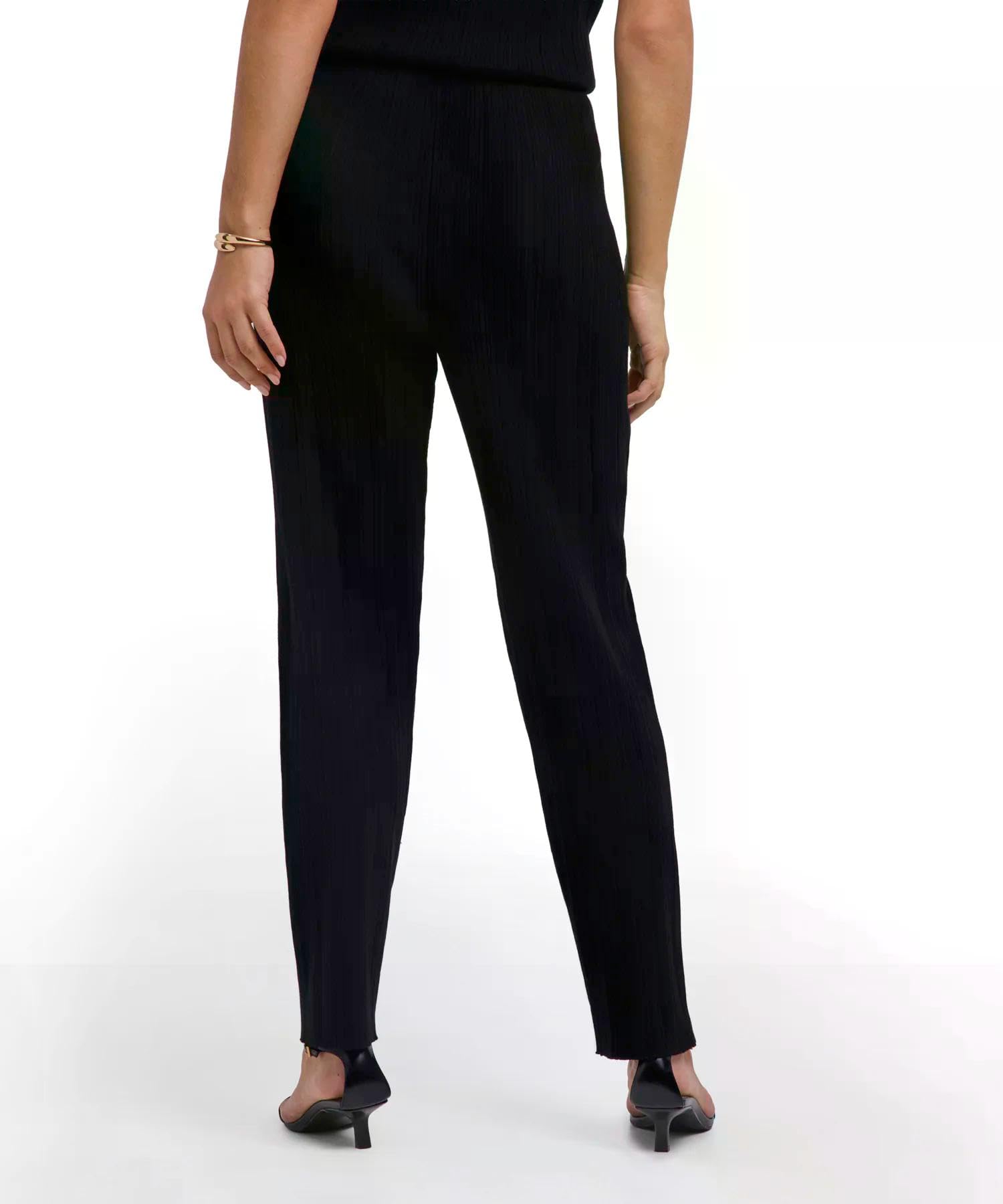 falke-cotton-touch-plissee-hose-schwarz-gr-xl-high-rise image 2