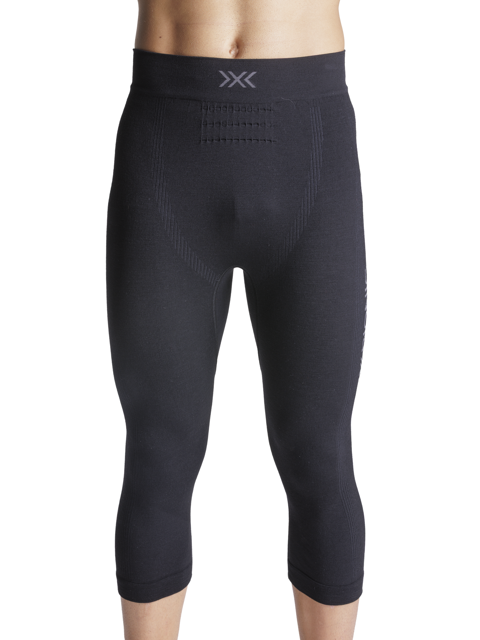x-socks-mightywool-pants-3-4-hose-herren-schwarz-merino image 4