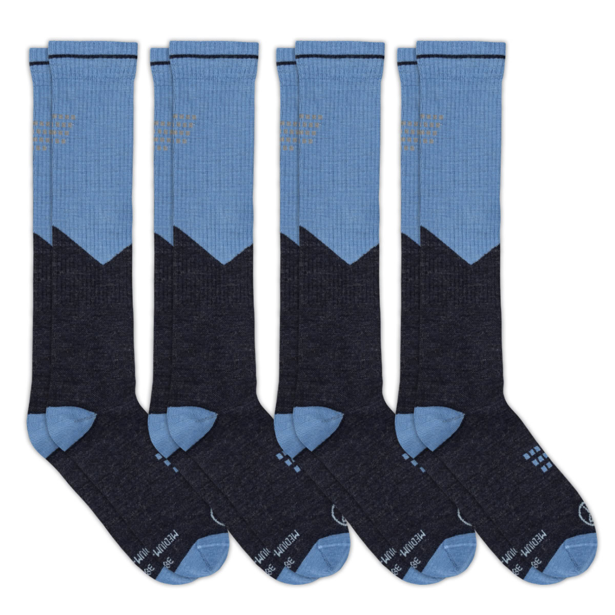 wundersocks-merino-kompressionssocken-4er-pack-sport image 1