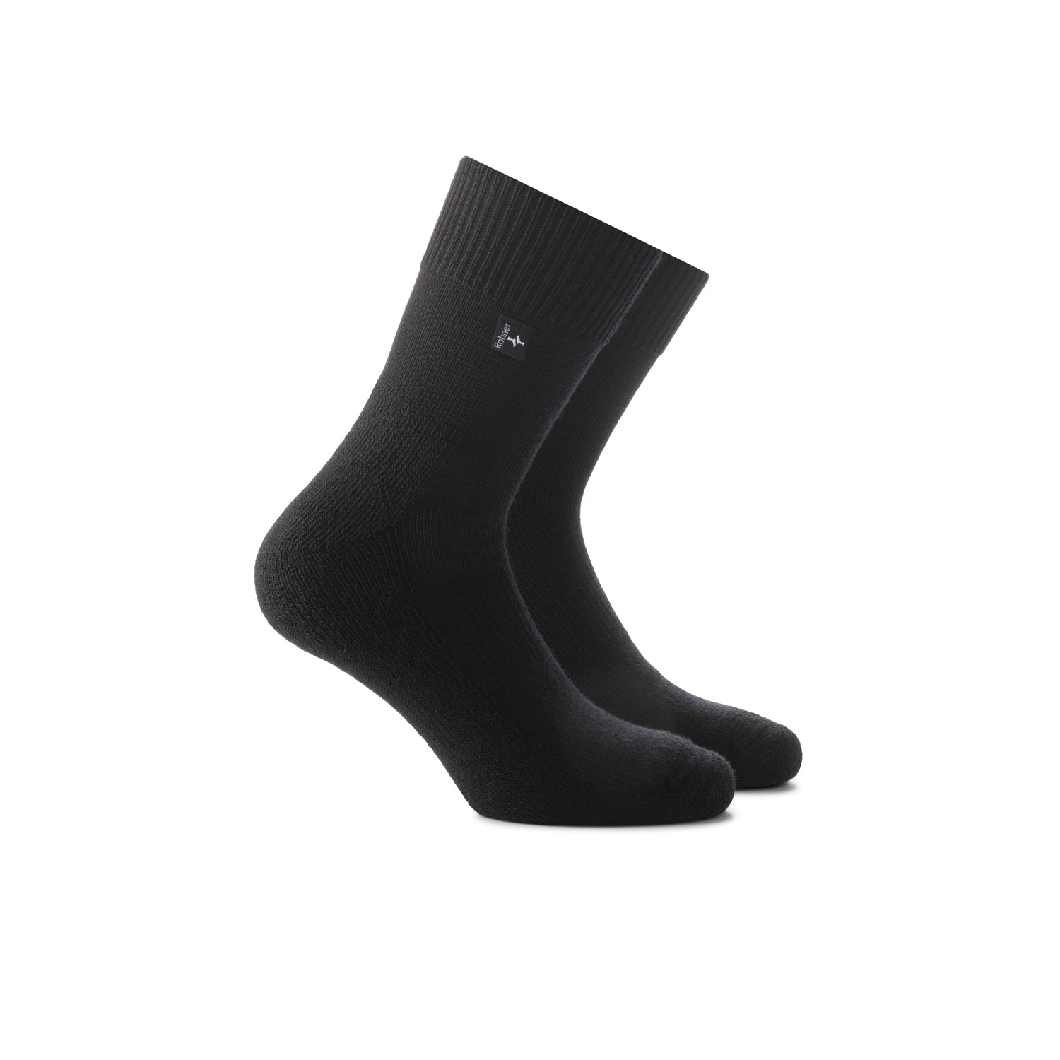 rohner-working-light-quarter-arbeitssocken-schwarz-merino-42-44 image 1