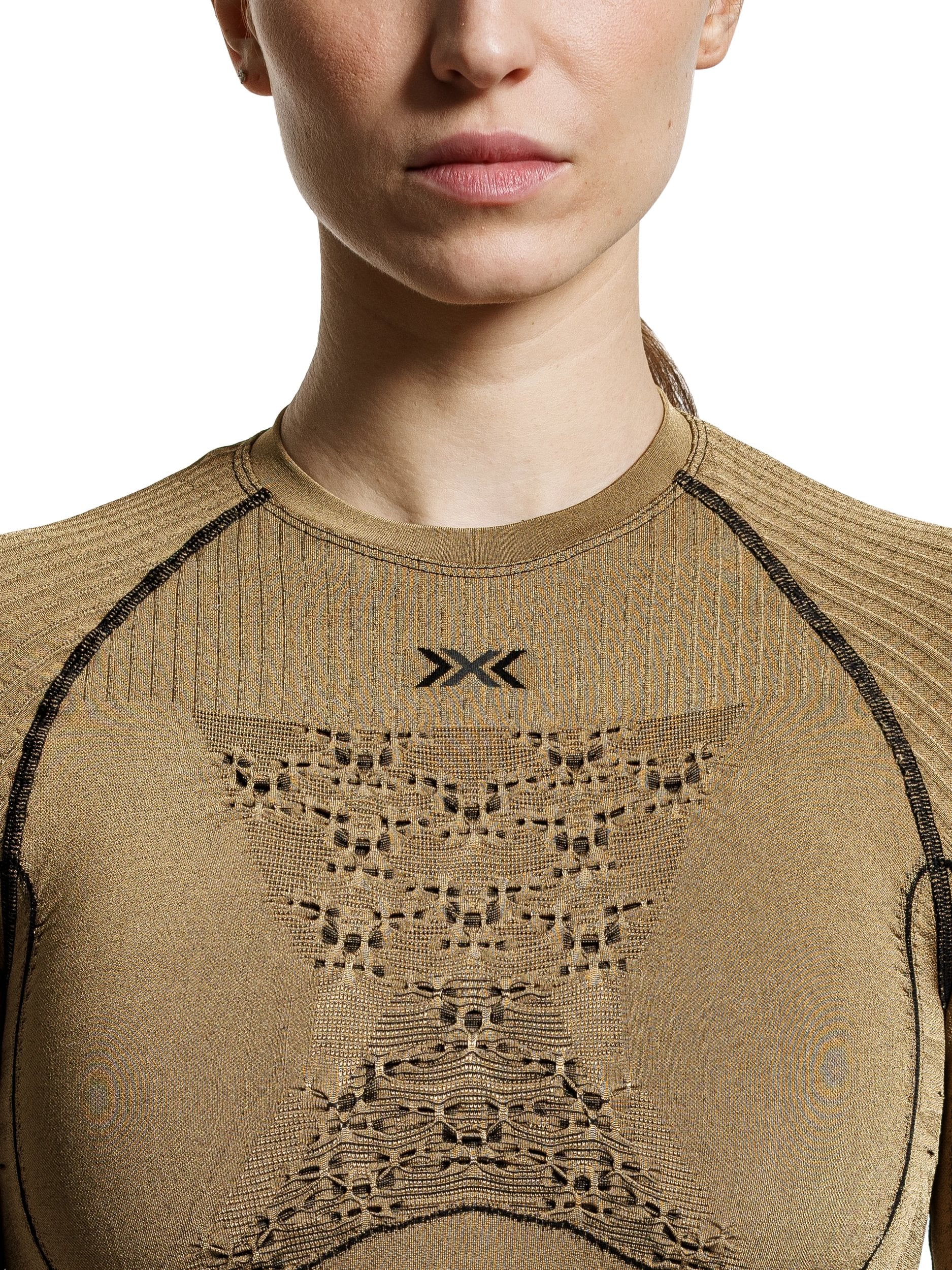 x-socks-radiactor-4-0-shirt-langarm-damen-gold-m-thermo image 3