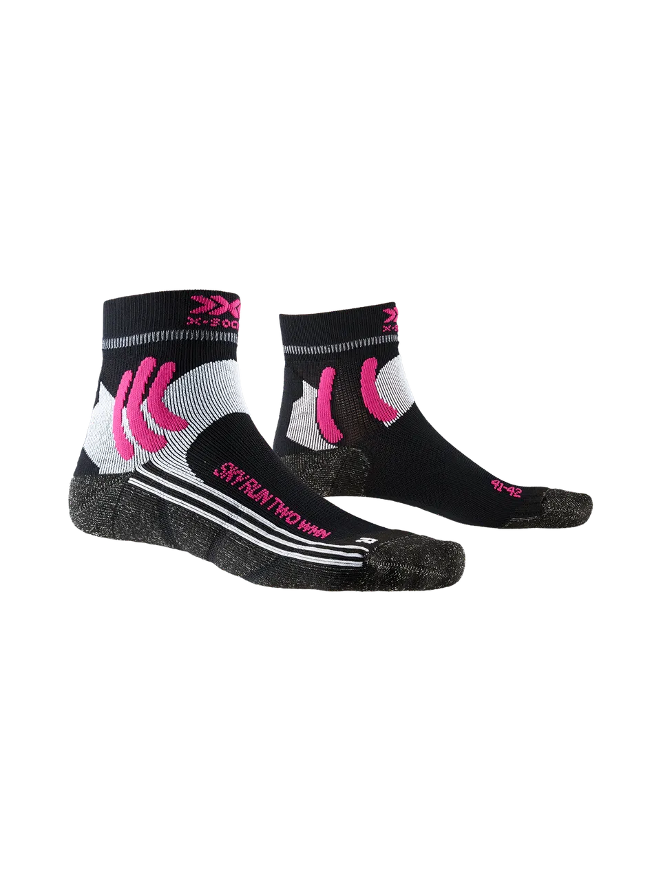 x-socks-sky-run-two-wmn-laufsocken-opal-black-damen image 1